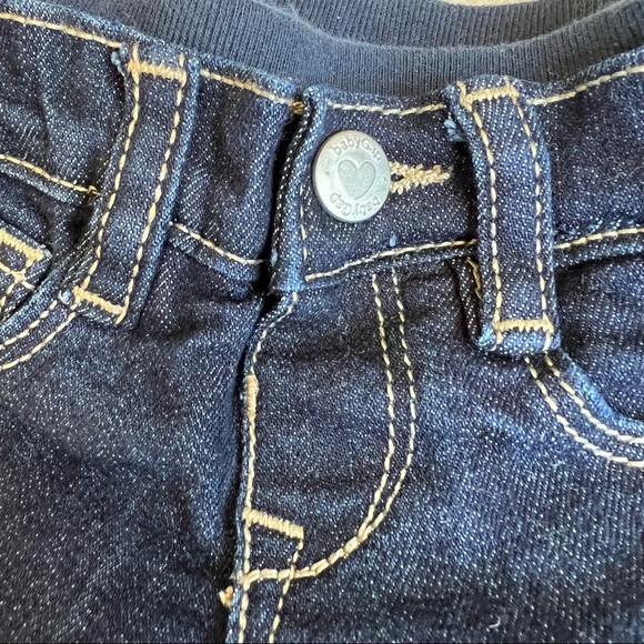 Baby Gap Flannel-Lined Jeans | 0-3 mo | Baby Girls - Picture 5 of 8